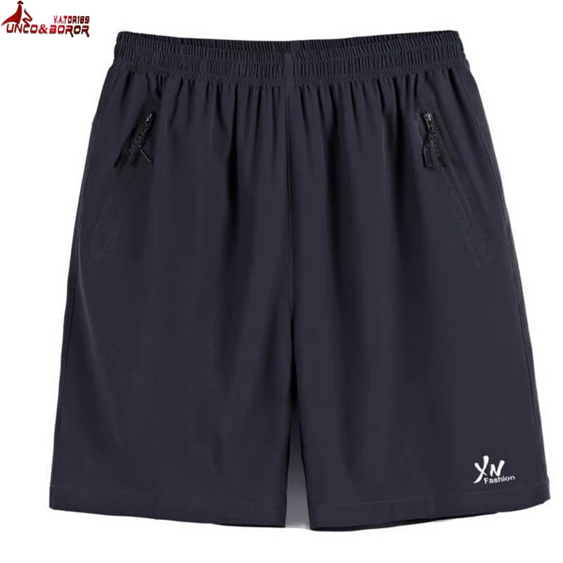 Plus size 7XL 8XL 9XL 10XL Quick Drying Bermuda Masculina Men Shorts Homme Board Shorts Male Gym Joggers Sporting Sweatpants